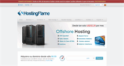 Desktop Screenshot of hostingflame.org