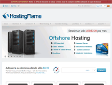 Tablet Screenshot of hostingflame.org